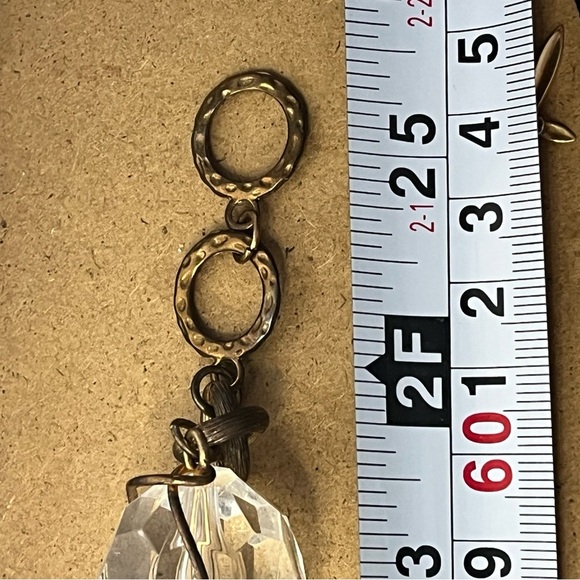 Vintage Kenneth Lane Bronze Tone and Lucite Statement Necklace - Picture 11 of 11